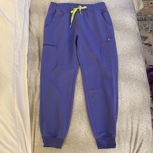 FIGS Limited Edition Blueberry Uman Relaxed - Jogger Scrub Pants